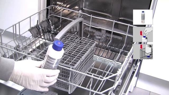 How do I use the dishwasher care product? смотреть онлайн