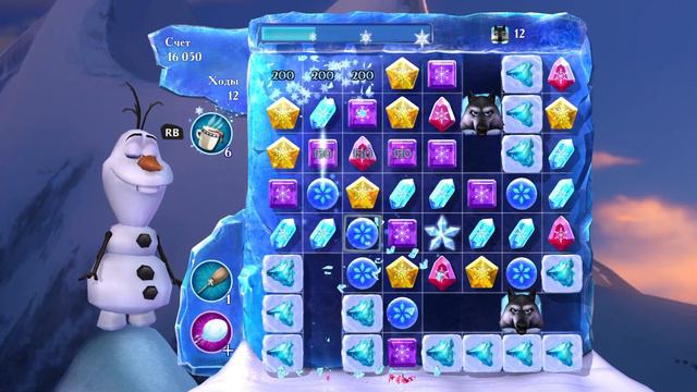 Frozen Free Fall Snowball Fight #57 (Уровни с 134 по 136) смотреть онлайн
