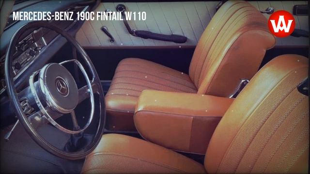1964 Mercedes-Benz 190c Fintail W110 the great grandfather of the E-class смотреть онлайн