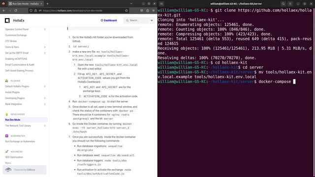 HollaEx Developers - How to Access Dev Mode смотреть онлайн