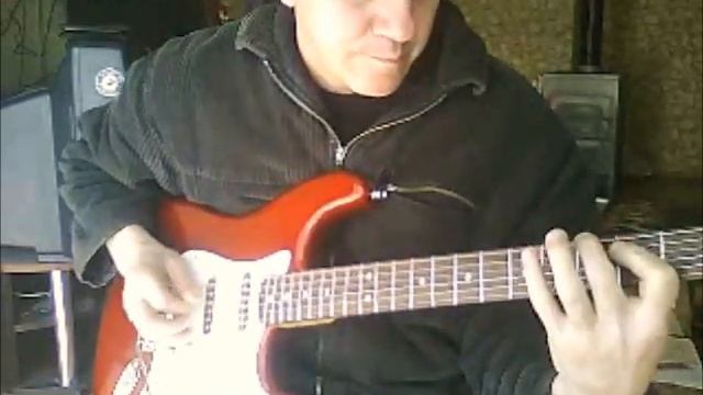 Squier strat by Fender-Afinity series-2008-crafted in Indonesia-demo. смотреть онлайн