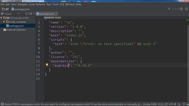 Урок №3: Установка Node JS сервера. Курс React Project Live. смотреть онлайн