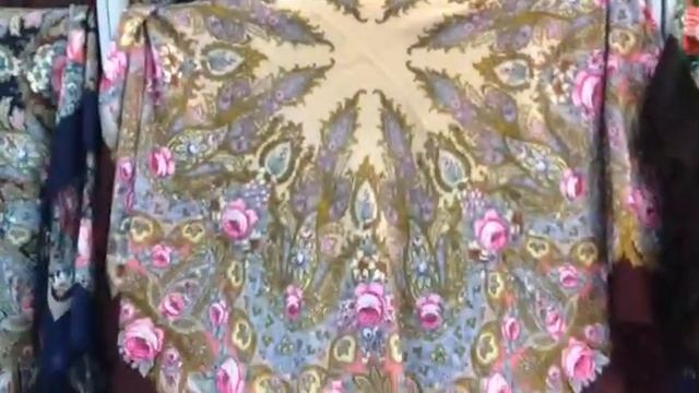 Скидки! Платок шерсть 146/146 с шелковой бахромой «Крым» Сухаревская Татьяна смотреть онлайн