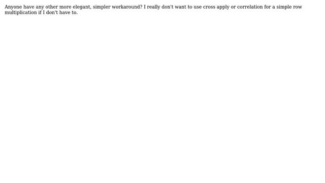 Databases: NEWID() In Joined Virtual Table Causes Unintended Cross Apply Behavior