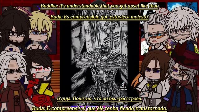 Humans | Record of Ragnarok | react to Guts || TikTok || Parte 1 [??????] смотреть онлайн