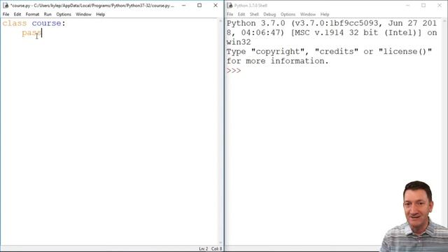 Creating python classes смотреть онлайн