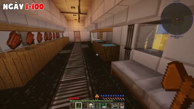 KiraMC Tóm Tắt 100 Ngày Minecraft Sinh Tồn Siêu Khó Sau Tai Nạn Máy Bay !! смотреть онлайн