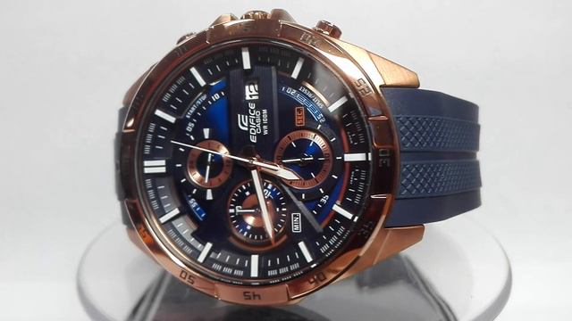 Casio Edifice EFR-556PC-2AVUEF watch video 2017 смотреть онлайн