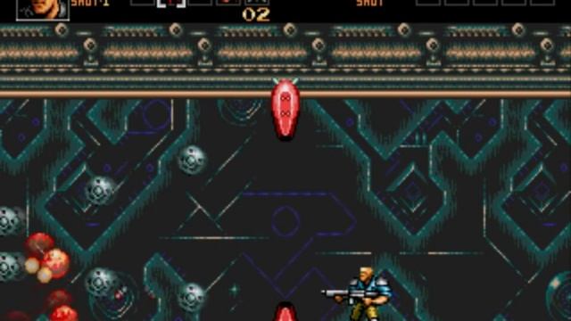 Contra: Hard Corps (RUS) SEGA Прохождение / Walkthrough Virus Is Lose Ending смотреть онлайн