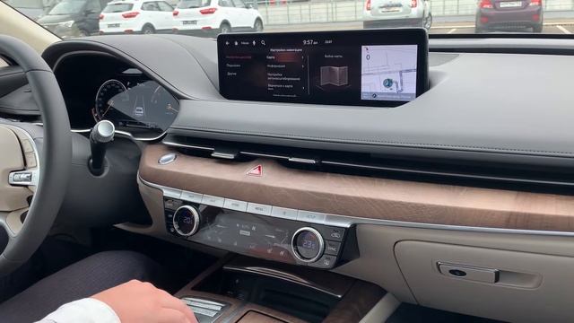 Включение навигации с дополненной реальности на  New Genesis GV80 и G80