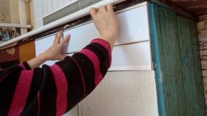 Как я делала фартук из панелей.