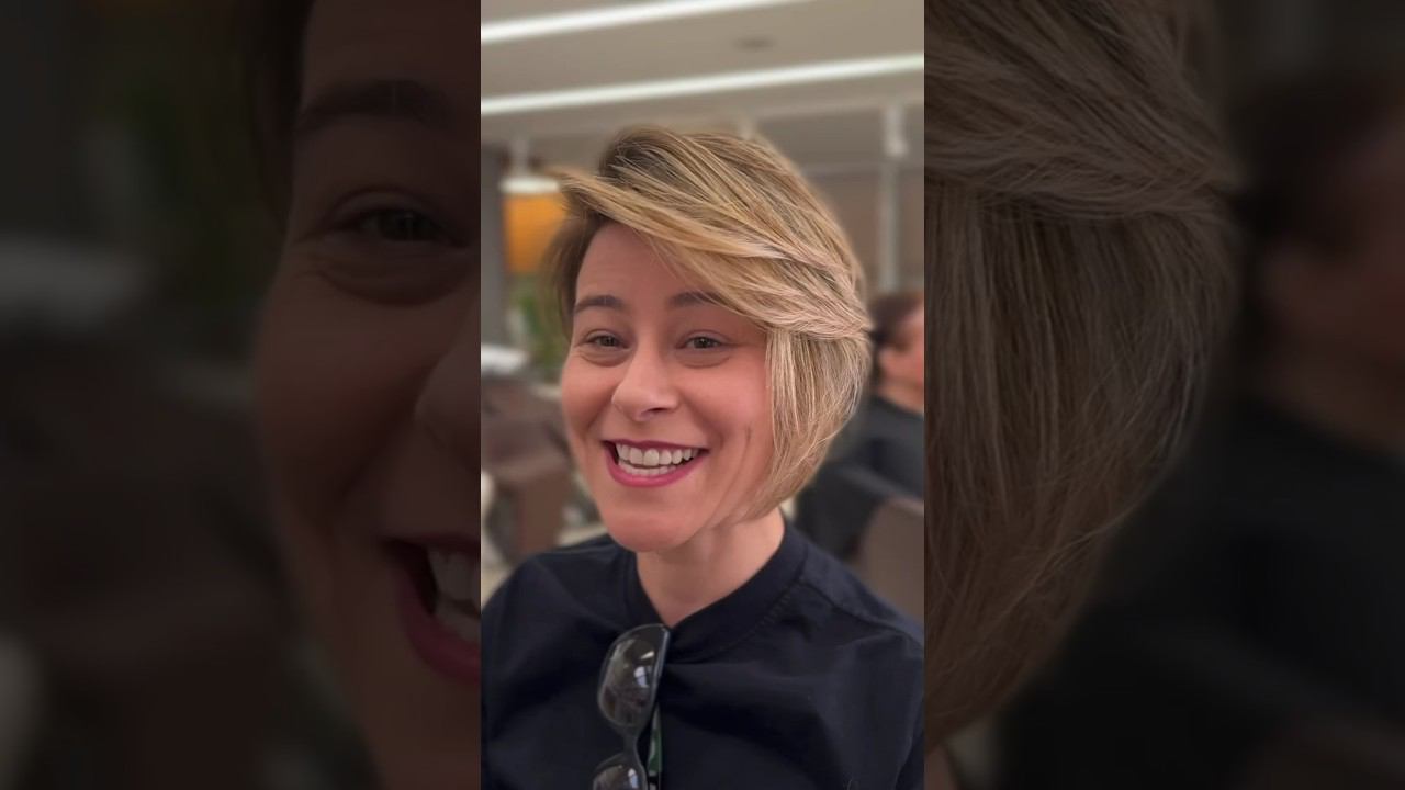 Пикси-Боб для женщин после 45 лет /Pixie Bob for women after 45 years old #hair #pixiebob смотреть онлайн