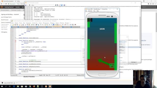 Разработка игры на Corona. Часть 3 смотреть онлайн