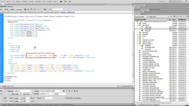 Curso PHP MySql. CRUD I. Vídeo 70 смотреть онлайн