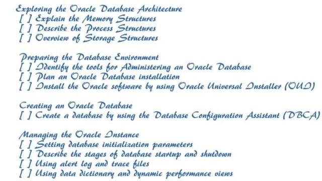 Oracle Database Oca Training смотреть онлайн