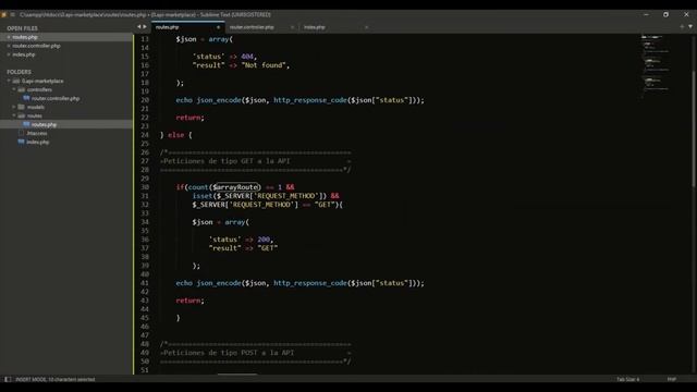 Peticiones GET, POST, PUT, DELETE en php смотреть онлайн