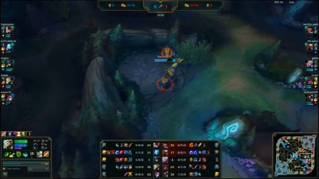 Master Yi |Мастер Йи | Лесник, счёт: 7.1.1, KDA 8. League Of Legends.