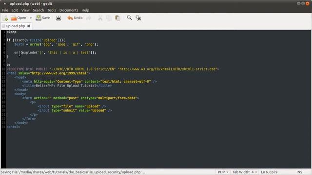 PHP Security- File Upload -.mp4 смотреть онлайн
