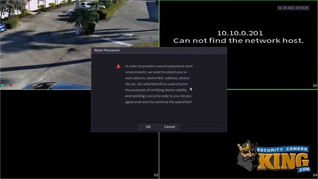 How to Reset the Password on your IP Security Camera or Recorder смотреть онлайн
