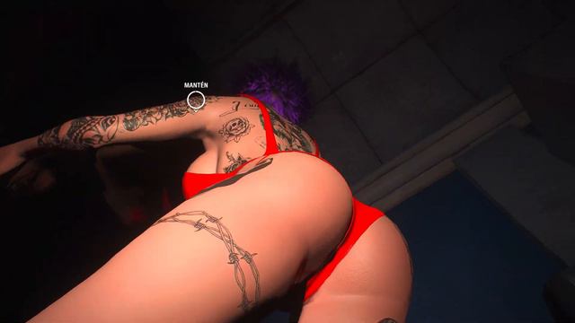 Resident Evil 2 Remake - Rose Winters Baywatch Tshirt Panties смотреть онлайн