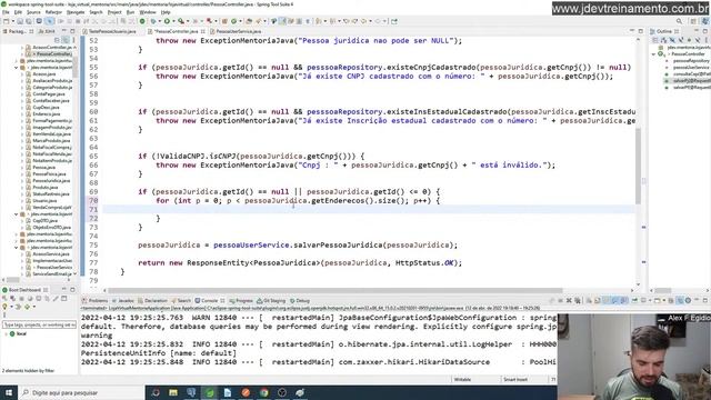 ? Consumindo API externa com RestTemplate - Mentoria em JAVA Web Full-Stack смотреть онлайн