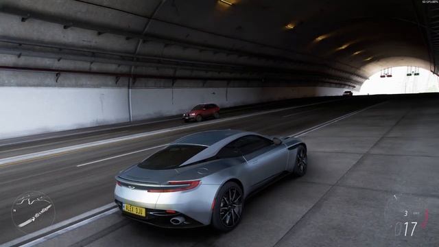 Forza Horizon 5 . Aston Martin DB11 2017 . Car Show Speed Jump Crash Test Drive . смотреть онлайн