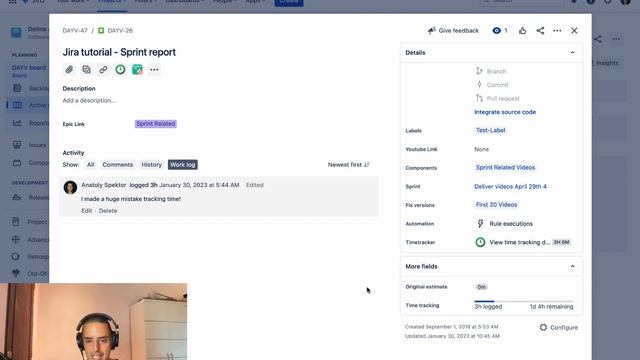 How to update estimated time in JIRA - Jira tutorial 2023 смотреть онлайн