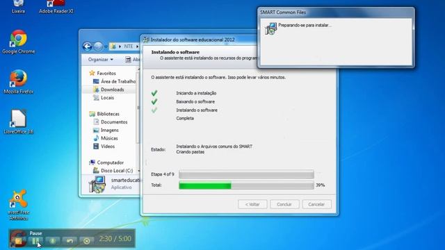 Tutorial: Instalação do Smart Notebook 11(Software da Lousa Digital) смотреть онлайн