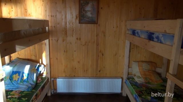 Кемпинг Клевое место - 2-мест 1-комн номер (отапливаемый домик), Отдых в Беларуси смотреть онлайн