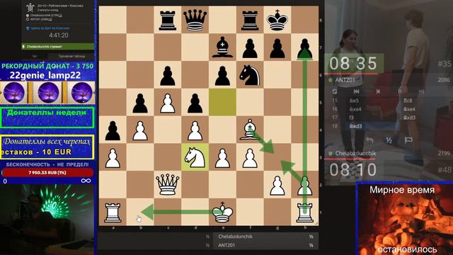 Шахматы {} lichess.org {} Арена за Щит по Классике (ЧАСТЬ - 2) смотреть онлайн