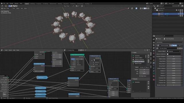 The Last Circular Array You'll Ever Need - Blender 2.93 Geometry Nodes смотреть онлайн