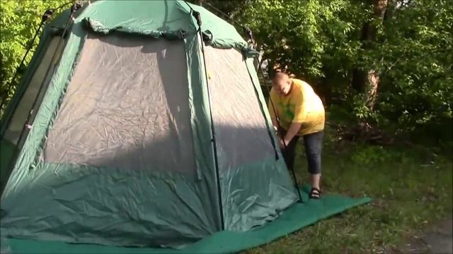 Быстросборный тент шатер Greenell Грейндж смотреть онлайн