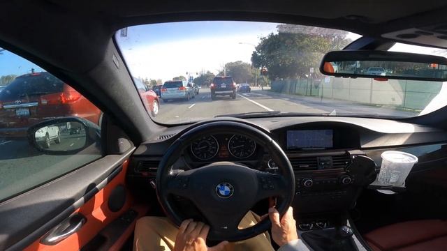 BMW E92 335I MANUAL DRIVING POV | Mcdonald's Drivethrough