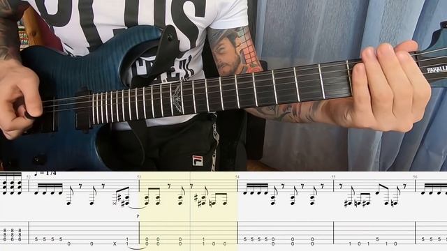 Cyberpunk 2077 — Chippin In by SAMURAI (Refused). Guitar cover with tabs смотреть онлайн