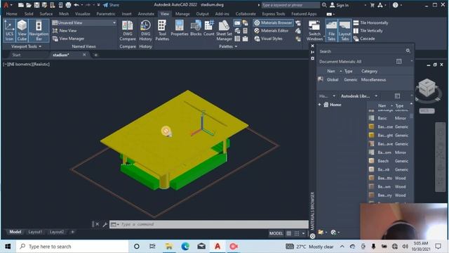 AutoCAD tutorial: HOW TO DESIGN 3D STADIUM IN AUTOCAD #GODWINCADOFFICIAL #CIVIL #2D смотреть онлайн
