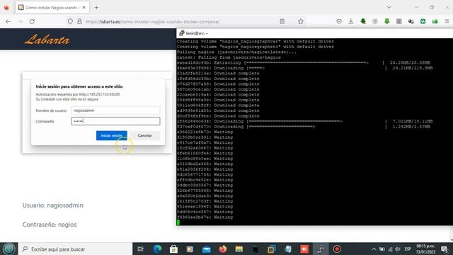 Cómo instalar Nagios usando docker compose смотреть онлайн