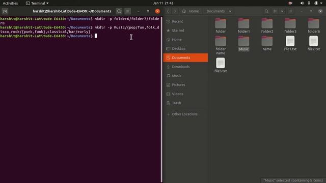 How to Create and Delete Files and Folders in Linux? - Touch, Mkdir, Rm, and Rmdir commands смотреть онлайн