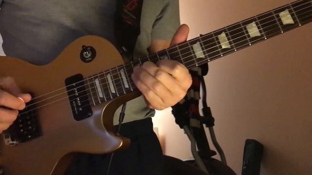 Gibson Les Paul Futura, clean neck single, OD bridge. смотреть онлайн