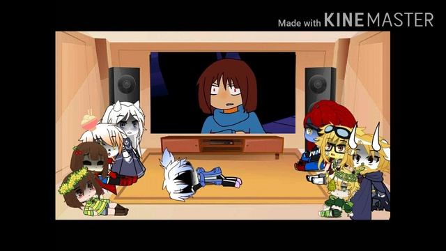 Undertale reacts to "wolf in sheep's clothing" ||part 2||GCRV смотреть онлайн