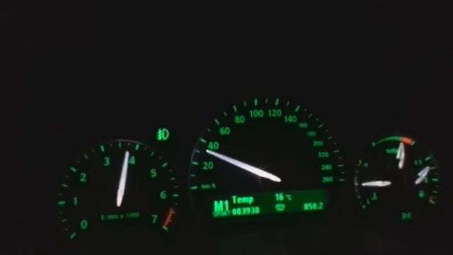 Разгон до 100 Saab 93 175 л/с 2008 г