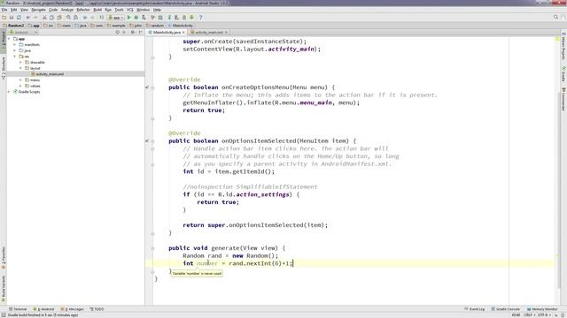 Learn Android Studio: (20) How to generate random numbers. смотреть онлайн