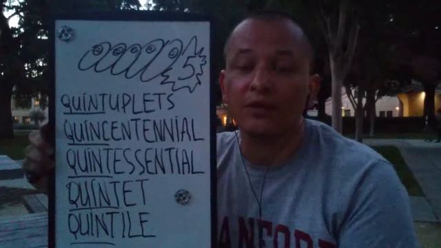 Английские слова по темам? Как бы не так! Английские слова по корням! Корень QUINT смотреть онлайн