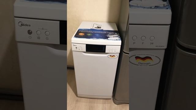 Посудомоечная машина Midea MFD 45S500 W смотреть онлайн