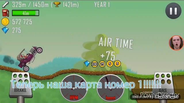 3 крутых карты где можно нормально заработать в Hill climb Racing, смотреть онлайн