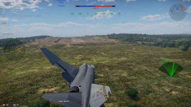 War Thunder 2.0 | F-4E Phantom II Gameplay смотреть онлайн