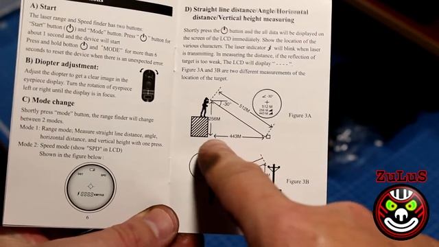 Распаковка - лазерный дальномер SNDWAY SW-1500A