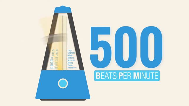 500 BPM Metronome | The BLuetiFuLL MeTRoNoME смотреть онлайн