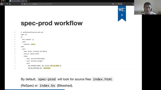 Automatic Publishing of W3C Technical Reports смотреть онлайн