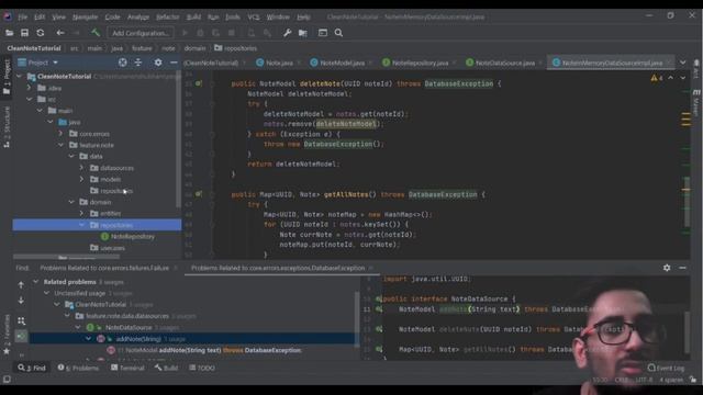 Clean Architecture | Data Domain Presentation Architecture  Implementation