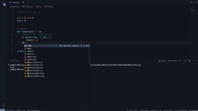 Mastering Python: Rebuilding Built-In Functions from Scratch - len() смотреть онлайн